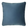 thumbnail image 5 of Habitat Seren Velvet Decorative Pillow 20 x 20 in Dark Blue, 5 of 5