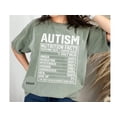 thumbnail image 4 of Autism Nutrition Facts T-Shirt | Support Autism Awareness with Stylish Autism Dad Tee, 4 of 10
