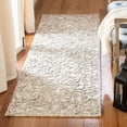 thumbnail image 2 of SAFAVIEH Trace Bryan Geometric Runner Rug, Brown/Ivory, 2'3" x 12', 2 of 8