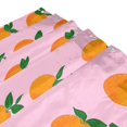 thumbnail image 3 of Yayeee Shower Curtain with Hooks 72"x72" Waterproof Fabric Bathroom Hanging Decor, Cartoon Oranges, 3 of 5