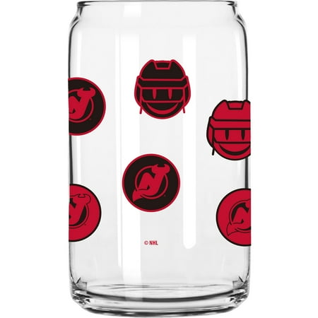 

New Jersey Devils 16oz. Smiley Can Glass
