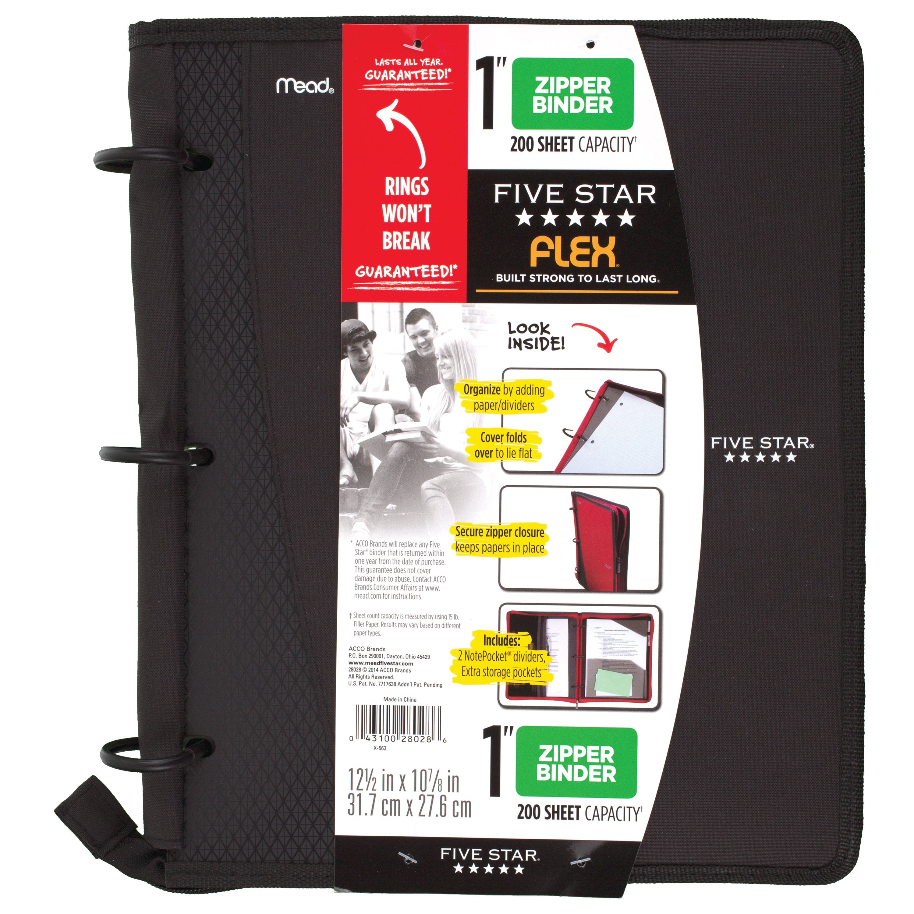 5 star flex hybrid notebinder