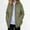 Army Green coat for women, variant on Usmixi 2025 Puffer Coat for Women Winter Quilted Coat for Women Long Sleeve Casual Solid Side Slit Cotton Jacket Open Front Button Lapel Lightweight Thin Down Outerwear with Pocket Weekly