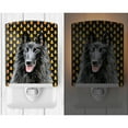 thumbnail image 2 of Caroline's Treasures SC9196CNL Belgian Sheepdog Candy Corn Halloween Portrait Ceramic Night Light, 6x4x3", multicolor, 2 of 2