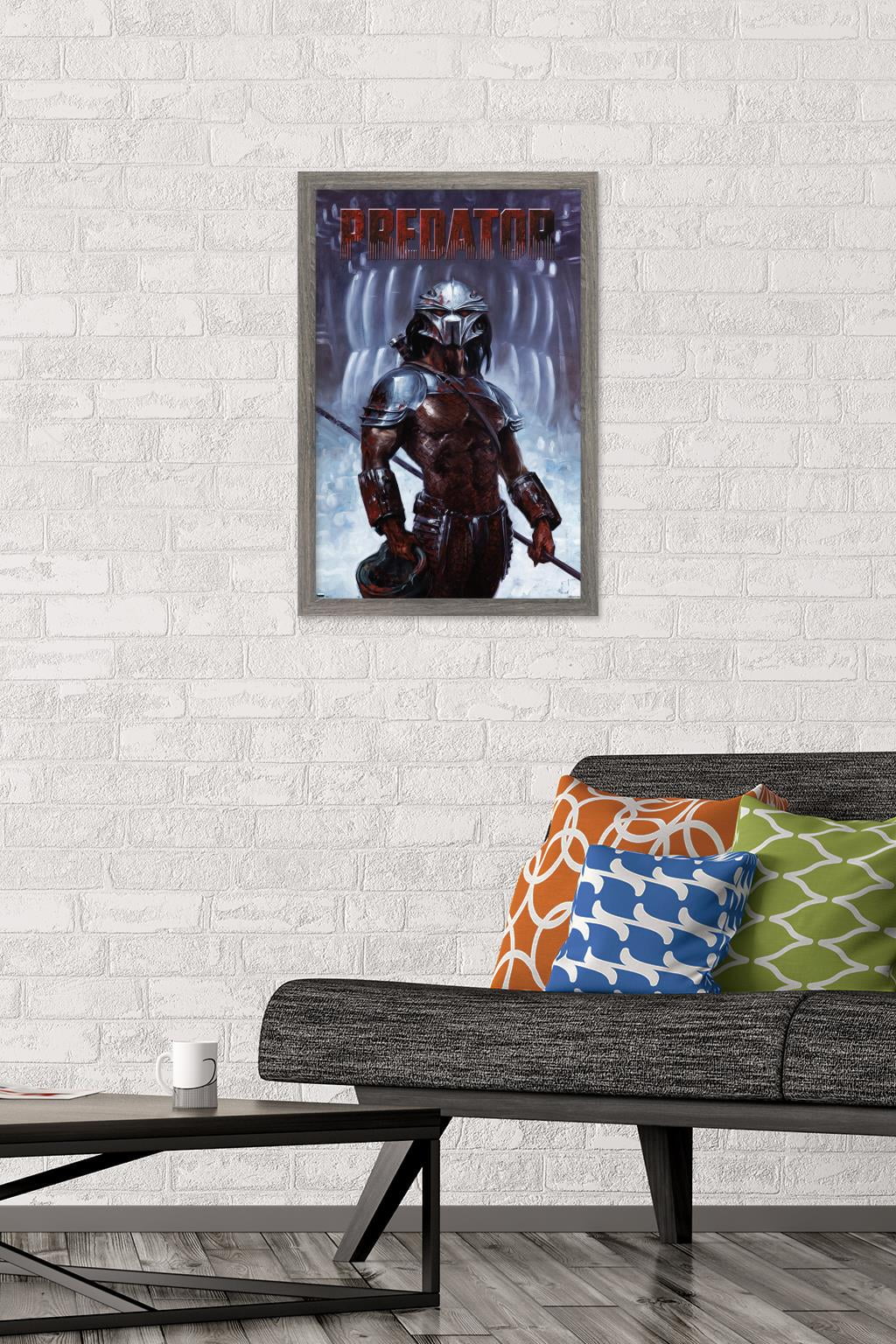 Predator - Pose Wall Poster, 14.725" x 22.375", Framed