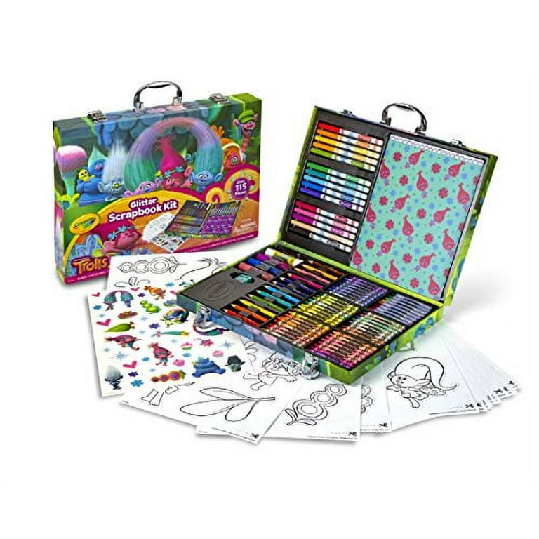 Buy Crayola Color Caddy Craft Kit (90+ Pcs), Kids Coloring Set, Gifts for  Kids 4+, Includes Crayons, Markers, Colored Pencils, Glitter Glue,  Scissors, & Paper Online at desertcartCyprus
