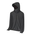 thumbnail image 1 of SHTXOZHI Sweat à Capuche Léger Protection Solaire pour Hommes Performance Manches Longues pour Randonnée Course, 1 of 7