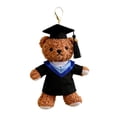 thumbnail image 2 of Fufafayo 3Pcs Graduation Teddy Bear Keychain, PhD Graduation Gift With Cap And Gown Stuffed Doll, Commencement Bear Decor For Backpack Purse College Graduate, 2 of 9