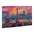 thumbnail image 2 of 500 pcs 500 Piece Wooden Puzzles Paris Slogan conurbation,Challenging Brain Exercise,Vintage Paris Stress relieving puzzle 500 Piece,for Puzzle Lovers Gifts,Creative Activity Hobbies for Adults, 2 of 6
