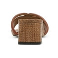 thumbnail image 3 of Sam Edelman Womens Waylon Leather Trim Raffia Mules, 3 of 3