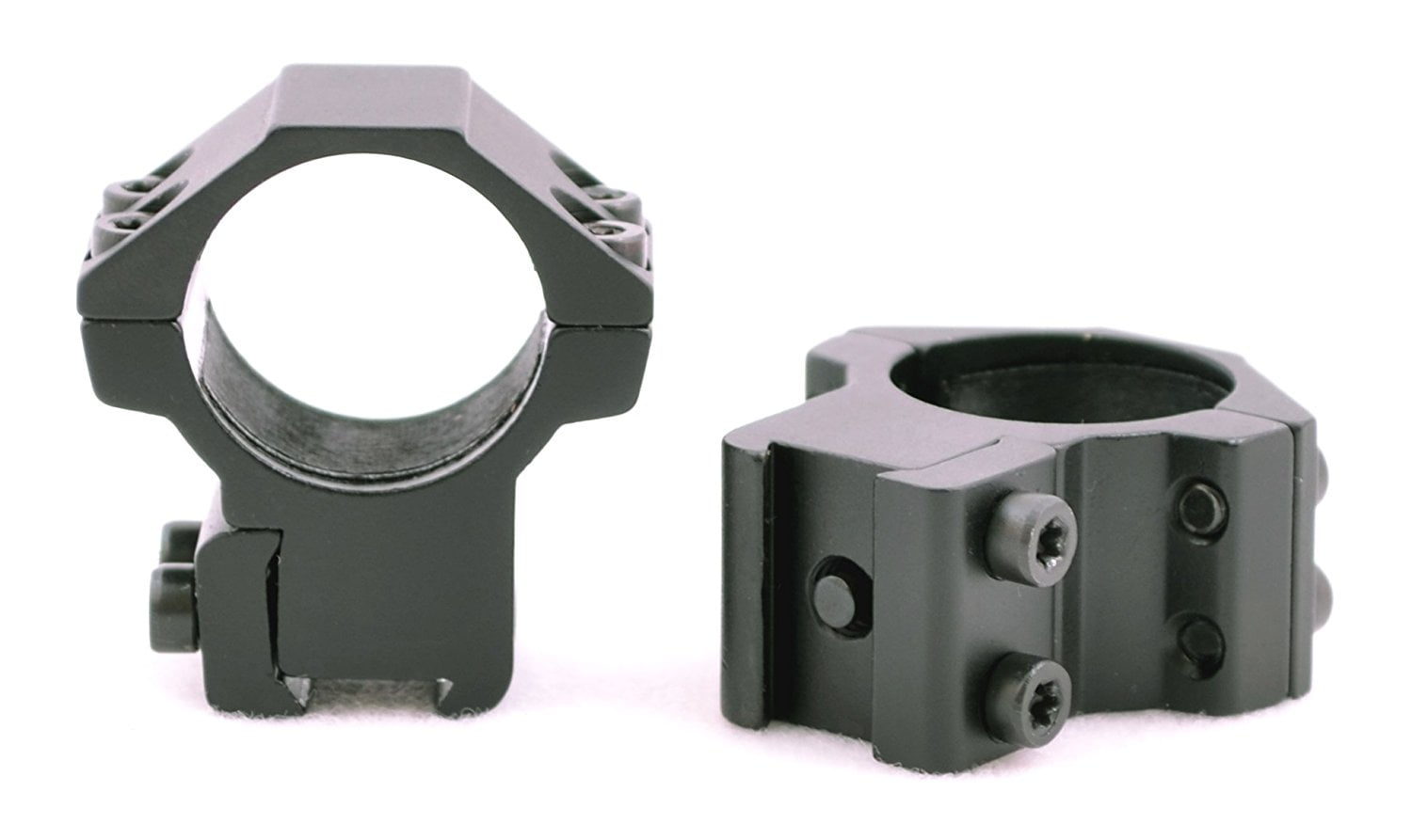 Hammers 1inch Medium Height Scope Rings with Stop Pin for High Power