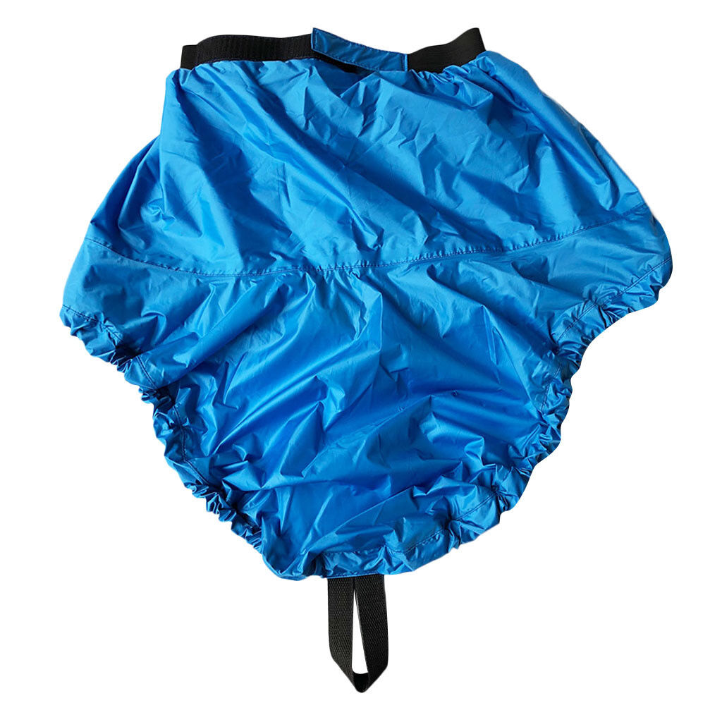 Blue Kayak Splash Spray Skirt Deck Cover Waterproof Sprayskirt
