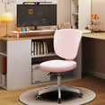thumbnail image 2 of COSVALVE Height Adjustable Kids Study Chair Ergonomic Boys Girls Computer Chair with Wheels(Pink), 2 of 16