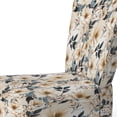 thumbnail image 4 of Designart "Pure White Floral Minimalism I" Chaise d'Appoint Rembourrée Blanche - Fauteuil de Cottage pour Chambre, 4 of 7