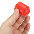 thumbnail image 4 of Uxcell Pool Cue Protective Cover, Rubber Pool Cues End Protectors Snooker Rod Protection Pad for Billiards, Red 5Pcs, 4 of 5