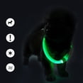 thumbnail image 2 of LED Dog Collar, USB Rechargeable Adjustable Glowing Pet Safety Collar, PVC Cuttable Reflective Light Up Collars for Small Medium Large Dogs, 2 of 9