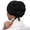 B-Black, variant on Kelon Floral Turban Cap for Women, Soft Slouchy Head Cover, Casual Breathable Daily Headwear, One Size Heardband