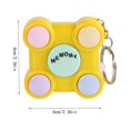 thumbnail image 2 of Mini Handheld Electronic Memory Game Keychain LED Light Sound Classic Sequencing Arcade Fidget Controller Workplace Stress Reliever Pocket Travel Gear, 2 of 8