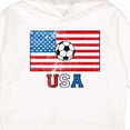 thumbnail image 3 of Inktastic USA Soccer Toddler Hoodie, 3 of 4