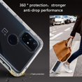 thumbnail image 4 of FYBTO for OnePlus Nord N10 5G Case, Nord N10 5G Case with Screen Protector Clear Slim Heavy Duty Protective with Rugged PC and Silicone TPU Bumper Phone Case for One Plus Nord N10 5G, 4 of 5