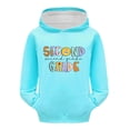 thumbnail image 6 of Ruyang Kids Girls 2nd Grade Back to School Hoodies Boys Preppy First Day of School Sweatshirts Soft Cute Pullover Hoodie, 6 of 7