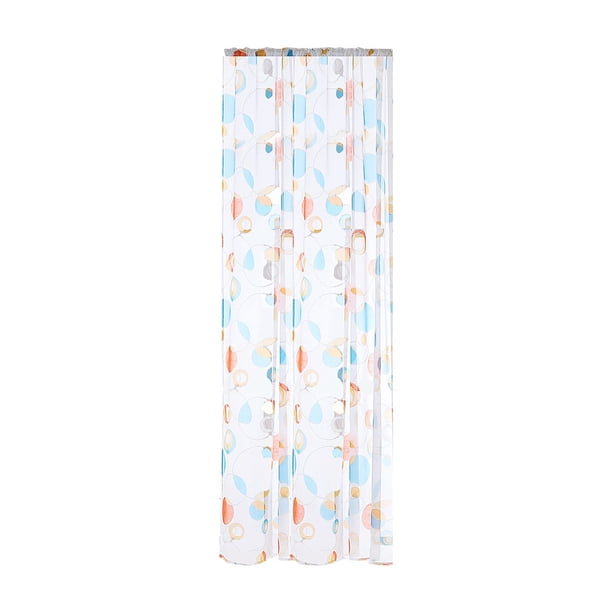 Cortina Transparente De Tul Para Ventanas, Visillo, Cenefa, 1 Panel De Tela