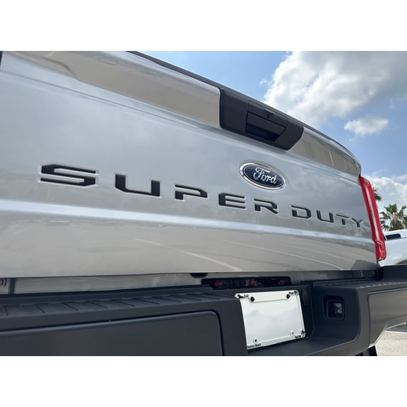 Tailgate Letter Inserts - Fits 2023-2026 Ford Super Duty XL/XLT/Lariat/Tremor
