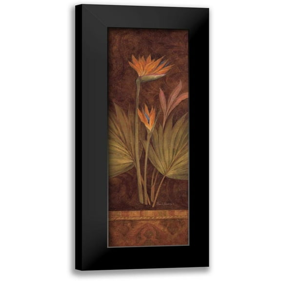Gladding, Pamela 7x14 Black Modern Framed Museum Art Print Titled - Silk Road Passage II