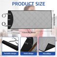 thumbnail image 4 of Over The Door Clothes Steamer Pad,45 ×19 inch Heat-resistant Over The Door Press Steam Pad,Vertical Hanging Over Door Clothes Steamer Pad for Clothes Steaming, 4 of 5