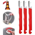thumbnail image 1 of Yazoeia Upgrade 3 in 1 Outdoor Portable Sharpener, Multipurpose Garden Tool Sharpener, Lightweight & Portable Knife Sharpener for Pruning Shears, Scissors, Clippers, Hunting Knives (Red*3), 1 of 7