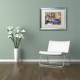 thumbnail image 3 of Trademark Fine Art "La Aroma de Cuba" Canvas Art by Alberto Lopez, White Matte, Silver Frame, 3 of 4