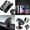 2 Pack, variant on US 2-4 Pc Universal Magnetic Car Mount Cell Phone Holder Circle Stand Adjustable