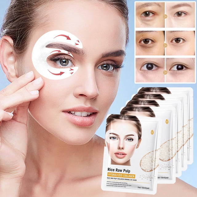 Qocolhg Up to 50% Off Personal Care and Beauty Clearance!Rice Protoplasm Tightens Eye Mask And Moisturizes Eye Mask Which Is Suitable For Many Types 90ml, Gifts for Women
