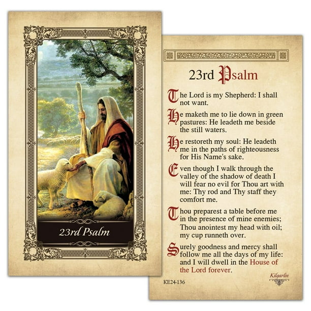 23rd-psalm-laminated-prayer-card-pack-of-10-walmart-walmart
