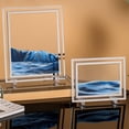 thumbnail image 5 of Clearance Sale! Creative 3D Colorful Moving Sand Frame Flowing Sand Arts Picture Sandscape Display Flowing Sand Painting Decor 30Ml Desktop Ornament Practical Home Decor, 5 of 6