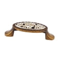 thumbnail image 3 of Luzkey 10xEurope Vintage Carved Patterns Door Cabinet Drawer Pull Handle Knob 4, 3 of 7