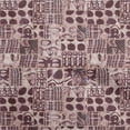 thumbnail image 1 of oneOone Cotton Poplin Twill Dark Rose Brown Fabric Aaian Batik Fabric For Sewing Printed Craft Fabric By The Yard 56 Inch Wide, 1 of 4