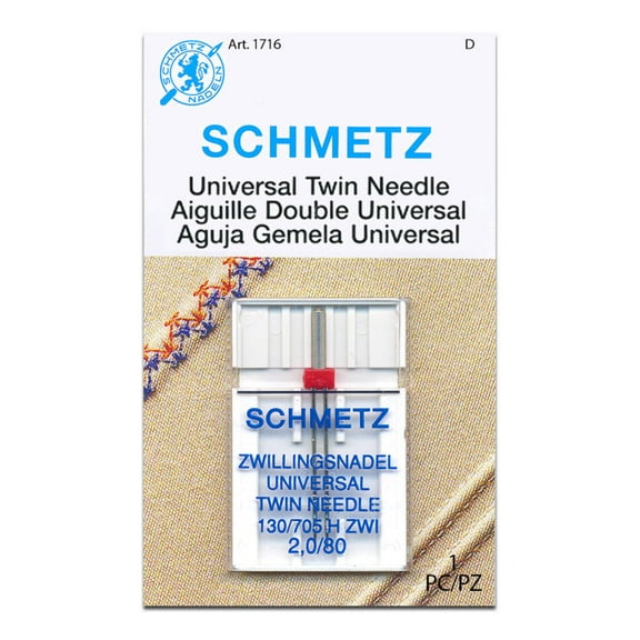 Schmetz Needle Twin Size 80/2.0