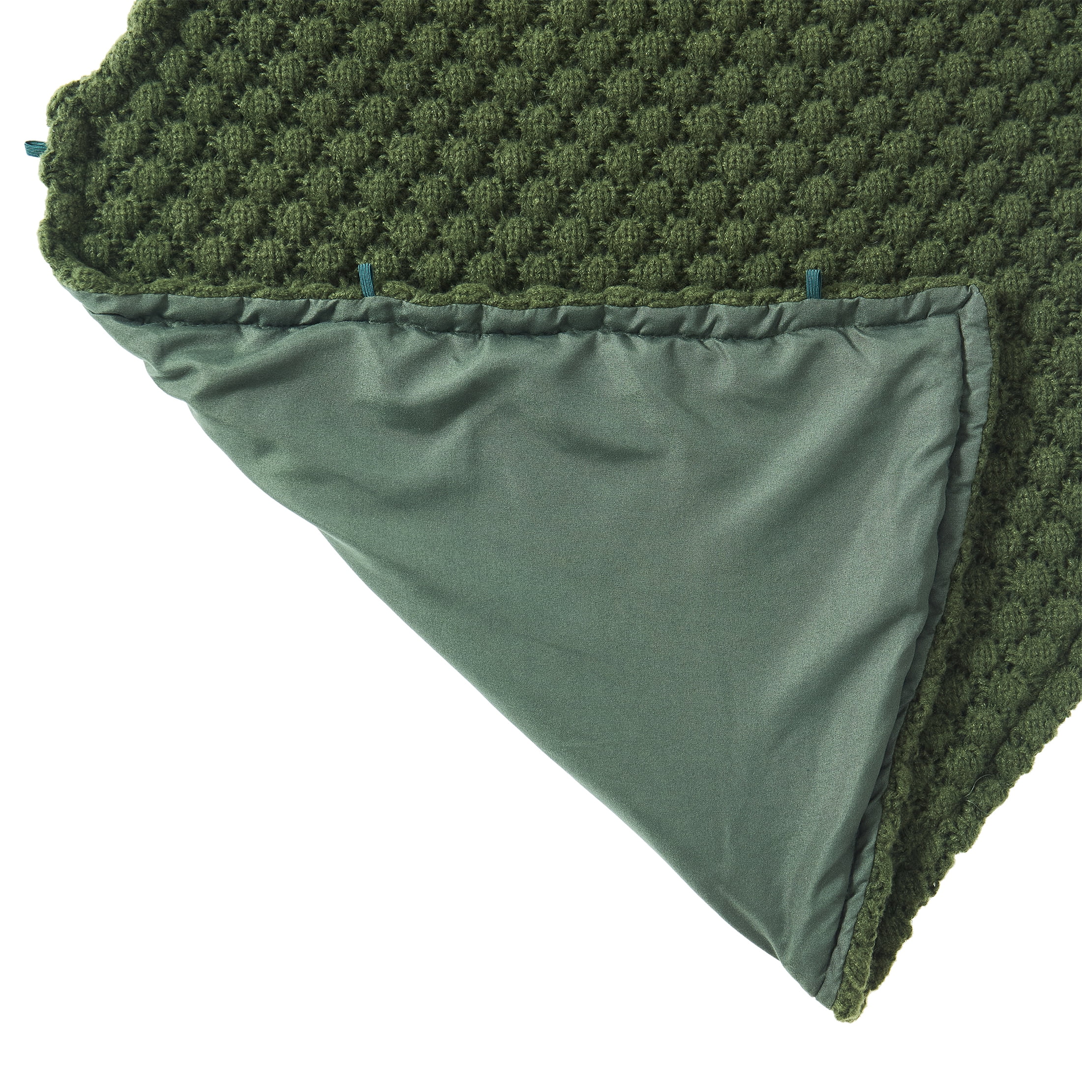 My Texas House Ralph Green Textured Knit Christmas Tree Skirt, 60"