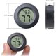 thumbnail image 2 of Mini higrómetro termómetro monitor LCD digital medidor de humedad interior exterior para humidificadores deshumidificadores invernadero sótano habitación de bebé Fahrenheit o Celsius, negro,, 2 of 5