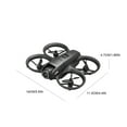 thumbnail image 4 of AuroraX Drone with Dual Camera Fpv 1080p Hover Drones with 3d Flips One Key Take Off/Land 3 Speed Modes Foldable Quadcopter Toy Gift for Adults and Boys Girls, 4 of 9