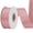 Beige Pink, variant on white Double Face Ribbon 2 Inch 25 Yards