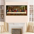 Diamond Painting by Number Kit, The Last Supper 59x26in Over Size 5D