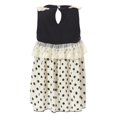 thumbnail image 2 of Richie House Girls' Sleeveless Sweet Dress with Polka Dot Bottom RH1599, 2 of 2