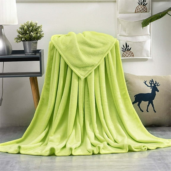 Tarmeek Sherpa Fleece Throw Blanket for Couch - Thick and Warm Blanket for All Seasons, Soft and Fuzzy Throw Blanket for Sofa, Fall Throw Blanket,130*150CM