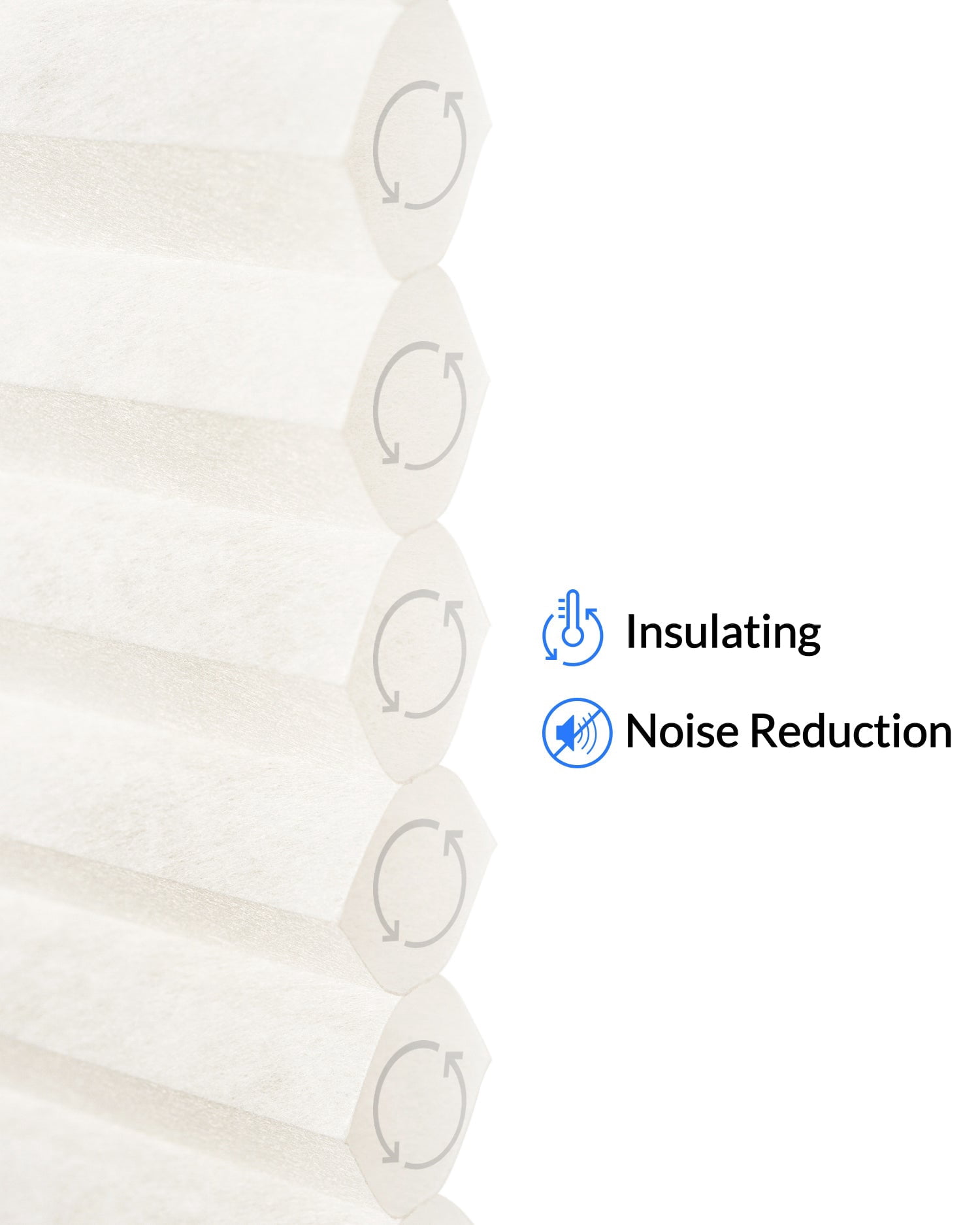 Chicology Cordless Top Down Bottom Up Light Filtering Cellular Shade Limestone 25"W x 72"H