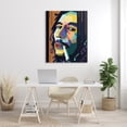 thumbnail image 2 of Stupell Industries Modern Bob Marley Portrait Abstract Geometric Pattern, 36 x 48, Design by Birch&Ink, 2 of 7