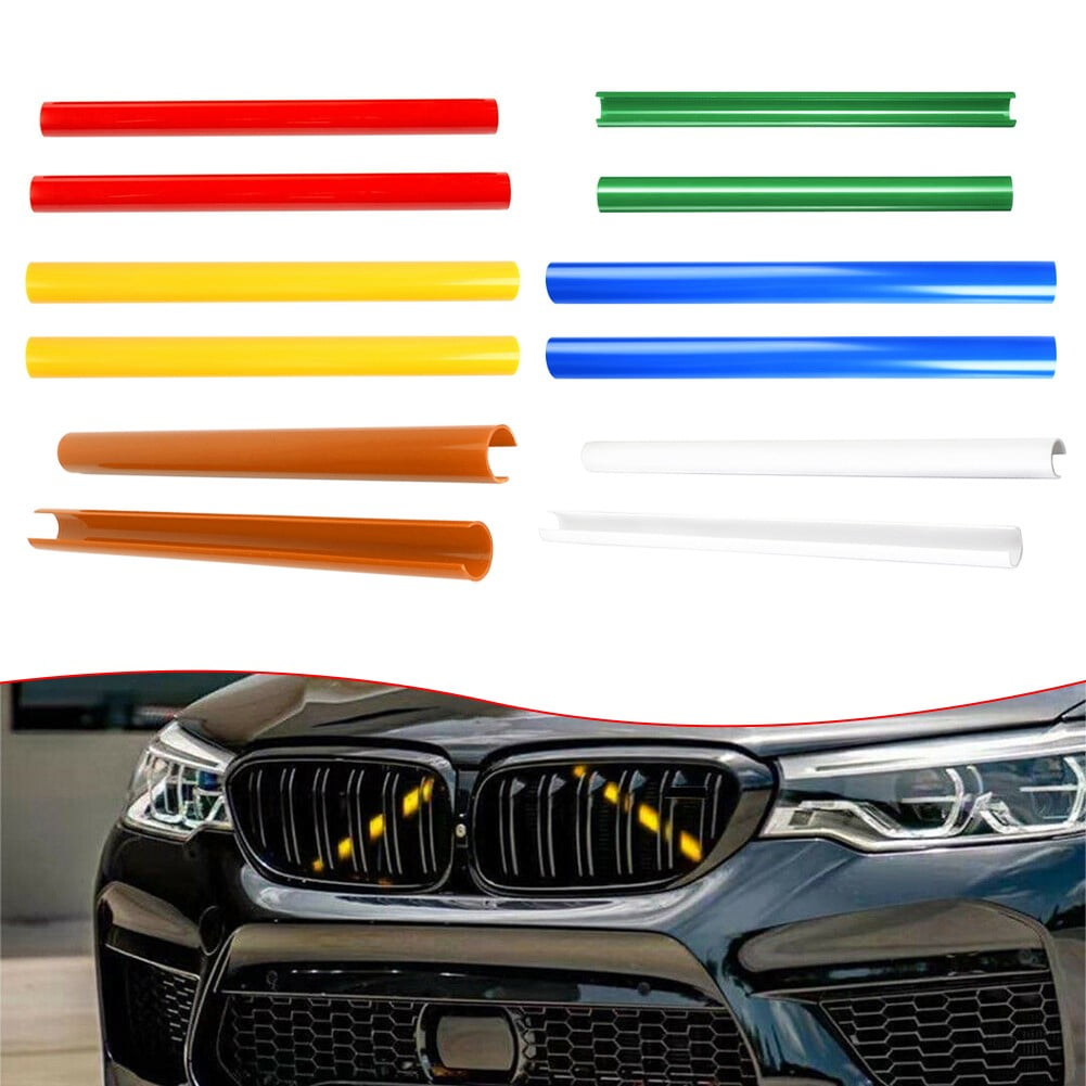 2x White Radiator Grille Struts For BMW F-Series & G30/G31 Models - Grill Support Parts