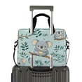 thumbnail image 2 of Laptop Bag Laptop Briefcase 15.7 x 3 x 11.8 Inches Laptop Bag Briefcases Laptop Storage Travel Laptop Bag Work Laptop Bag Blue Cute Koala, 2 of 8