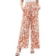 thumbnail image 1 of Pantalones de pierna ancha elásticos de cintura alta para mujer, 1 of 5
